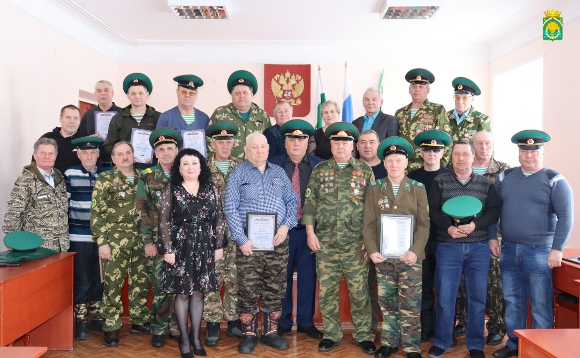 Торжественное мероприятие, посвященное десятилетию образования Шатровской организации ветеранов погранвойск «Часовые границы»