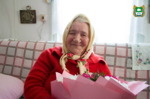 100-летие отметила труженица тыла Евдокия Григорьевна Лапочкина