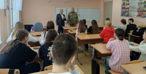  Встреча представителей добровольческого движения с заместителем Верховного атамана, полковником Сергеем Петровичем Рожновым.