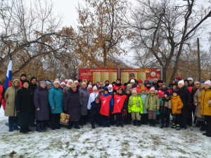 Состоялось открытие стенда - панорамы «Они вернулись домой с Великой Победой» 